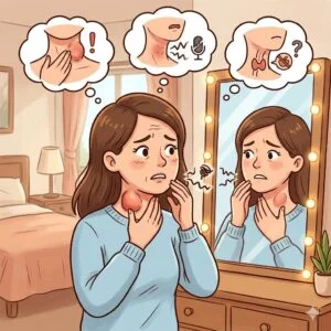 갑상선암 증상 확인하기